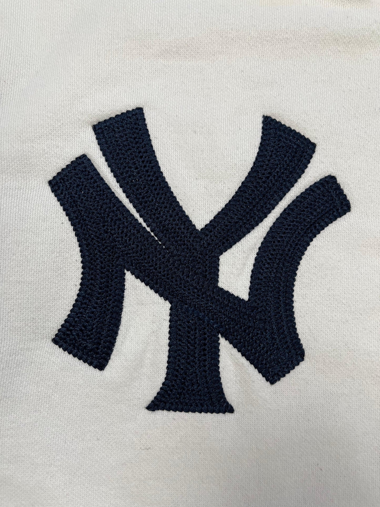 Champion Sweatshirt MLB NY Yankees weiß - Iconik-Pullover-Iconik