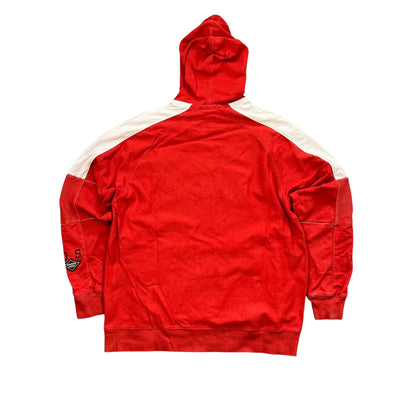 Nike Vintage Hoodie Rot/weiß - Iconik--Iconik