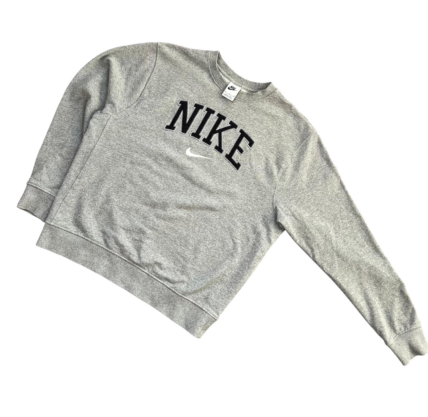 Nike Vintage Sweatshirt Spellout Grau - Iconik-Pullover-Iconik