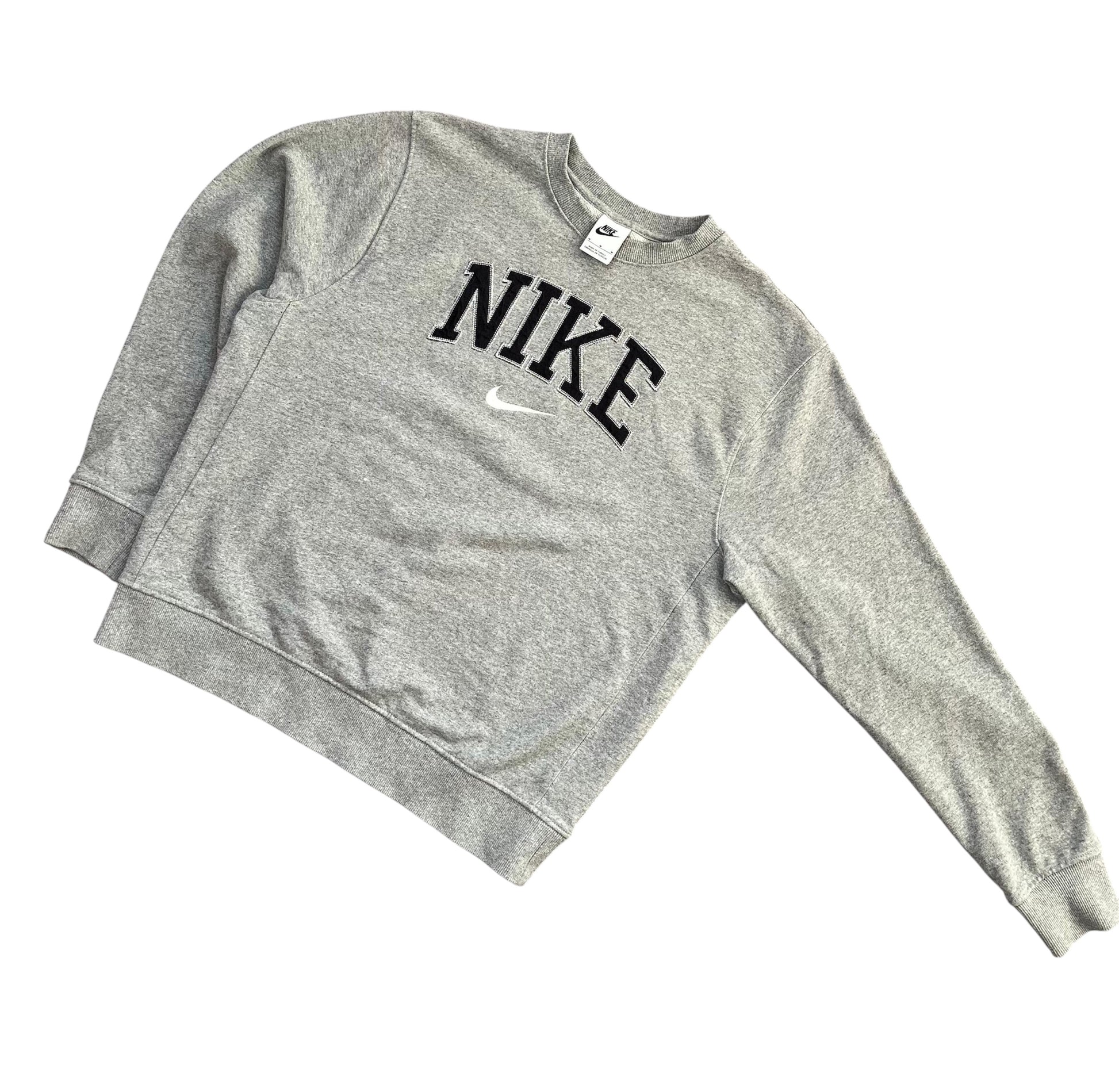 Nike Vintage Sweatshirt Spellout Grau - Iconik-Pullover-Iconik