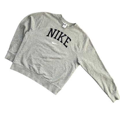 Nike Vintage Sweatshirt Spellout Grau - Iconik-Pullover-Iconik