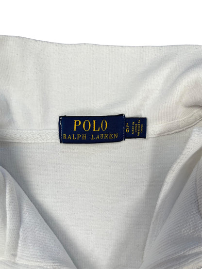 Ralph Lauren Quarter ZIP weiß - Iconik-Zipper-Iconik