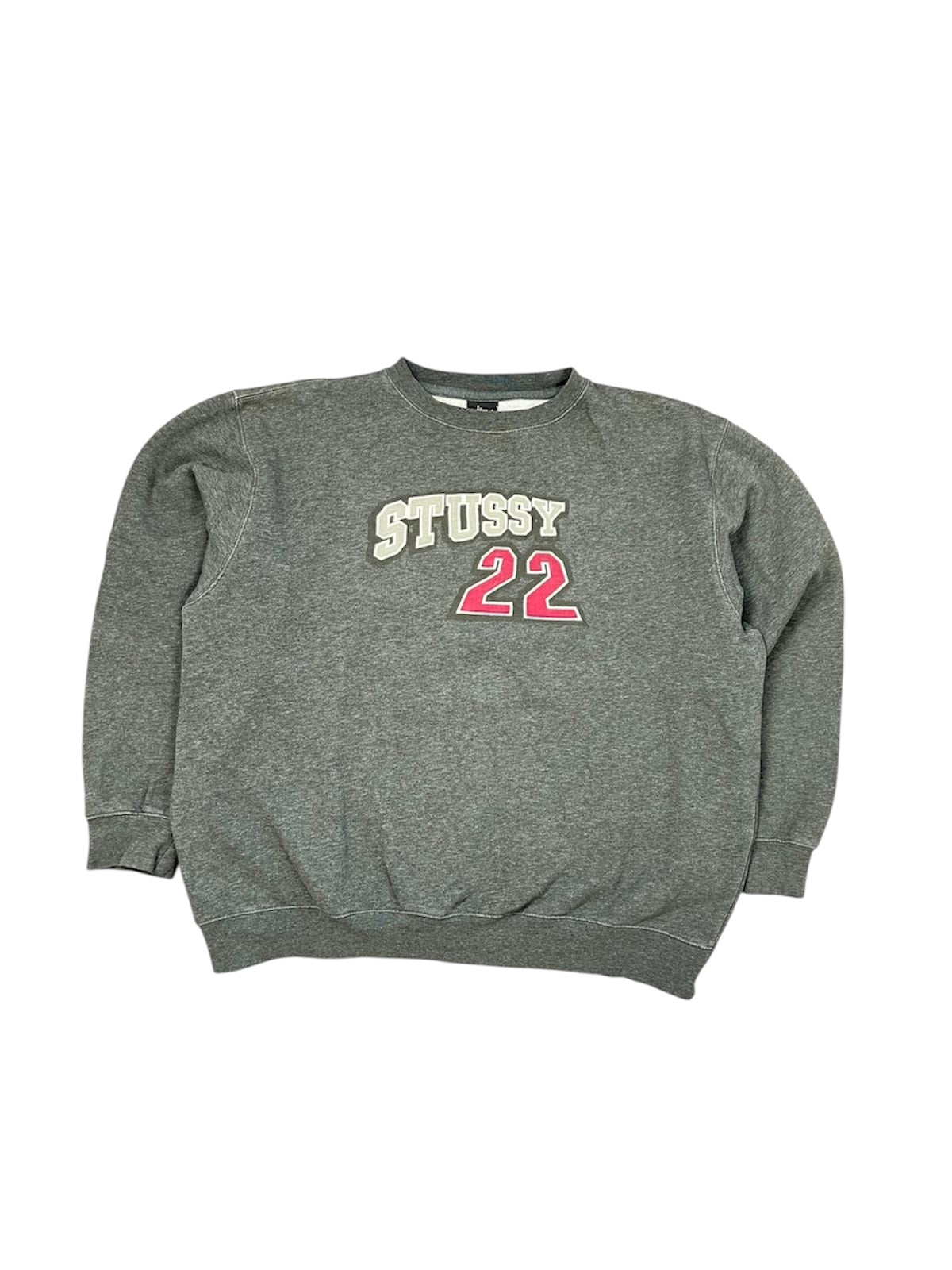Stüssy Sweater Dunkelgrau  -  "22" - Iconik-Pullover-Iconik