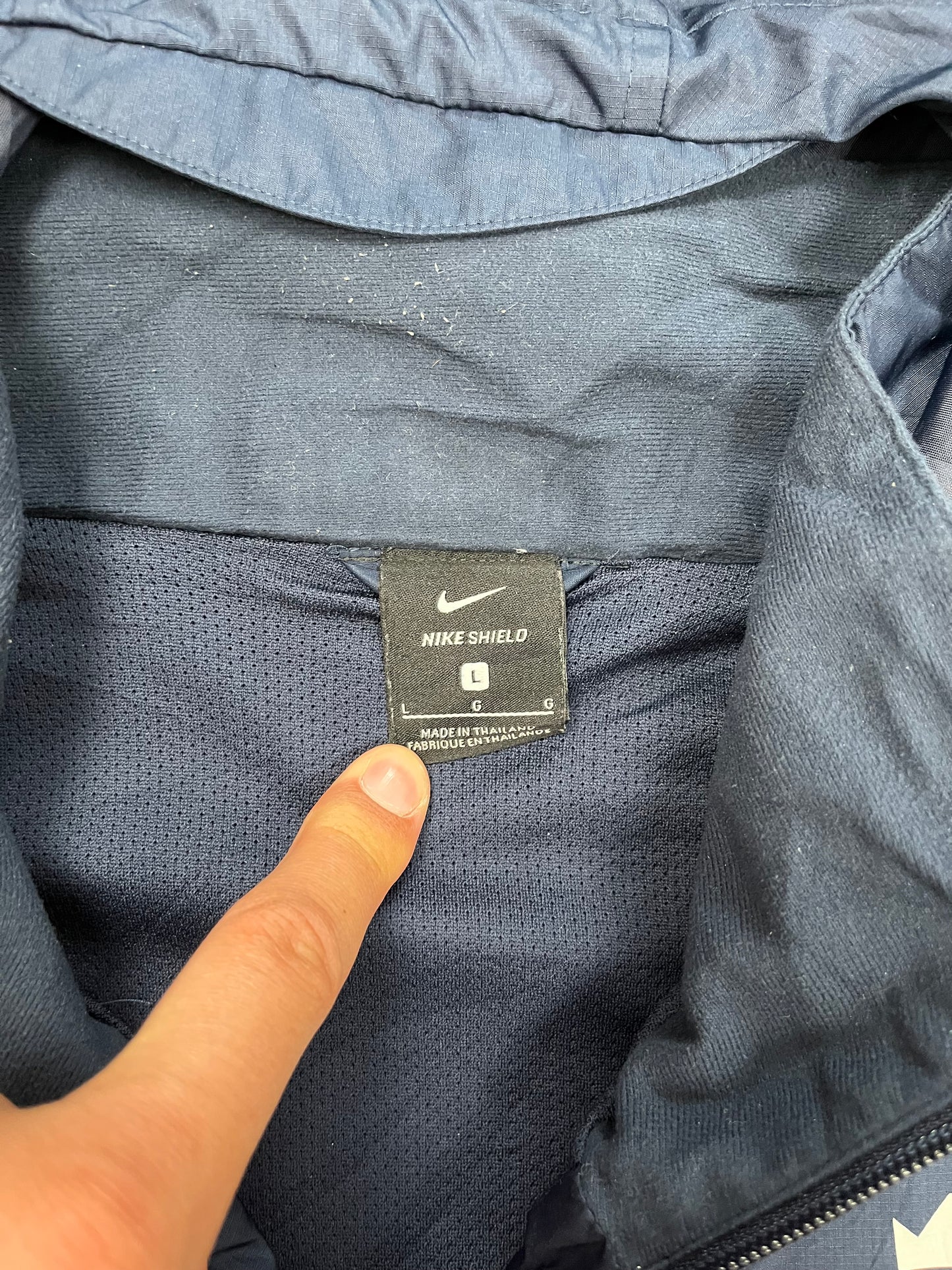 Nike Vintage Regenparka „JPL“ Regional Talent Centre