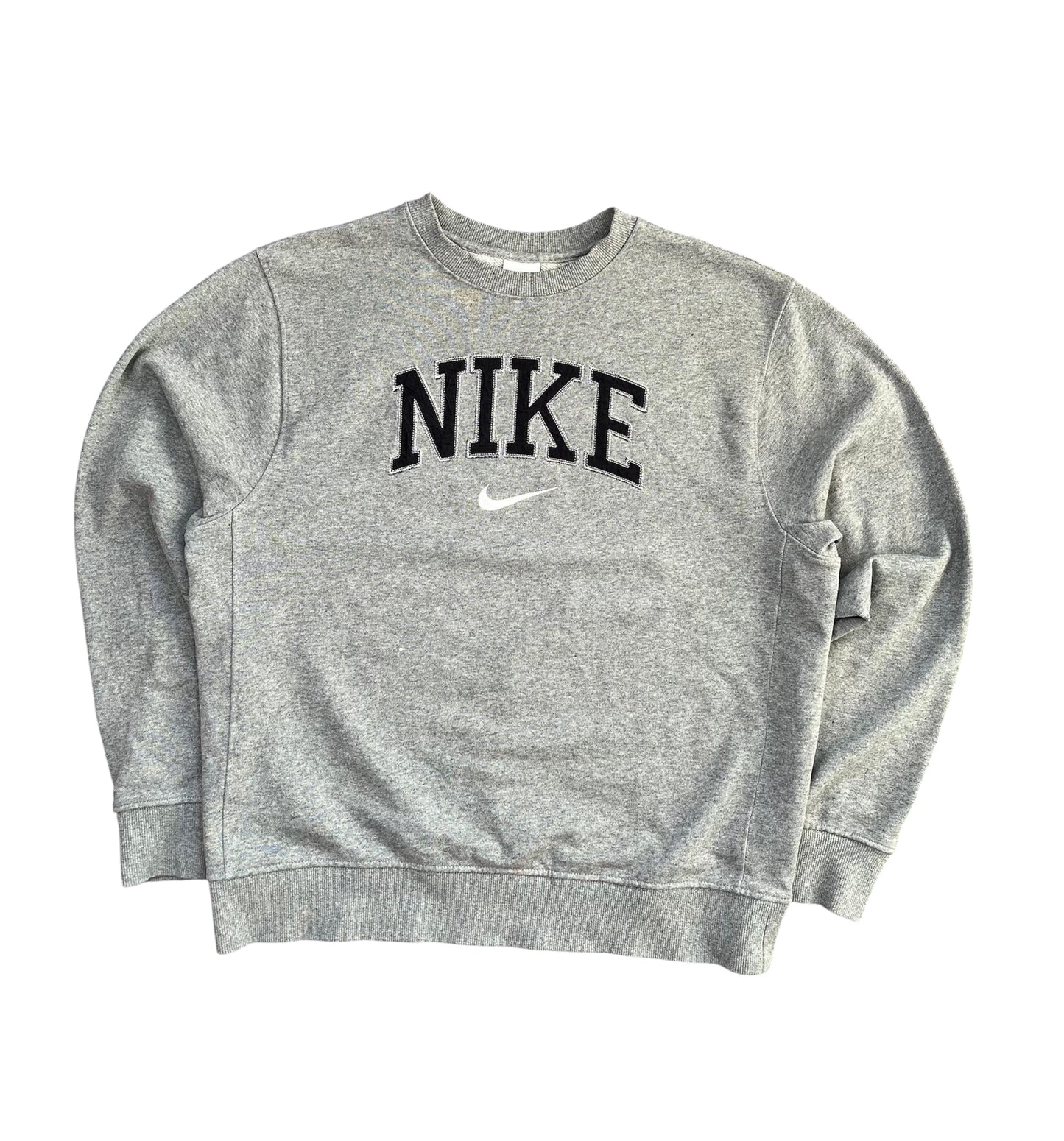 Nike Vintage Sweatshirt Spellout Grau - Iconik-Pullover-Iconik