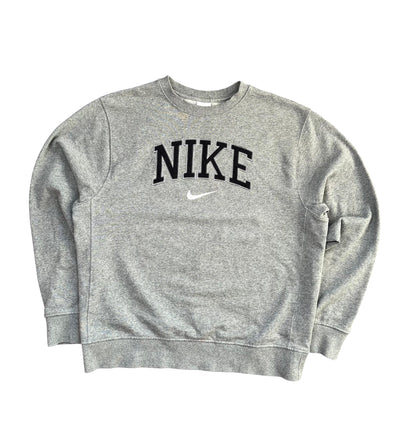 Nike Vintage Sweatshirt Spellout Grau - Iconik-Pullover-Iconik