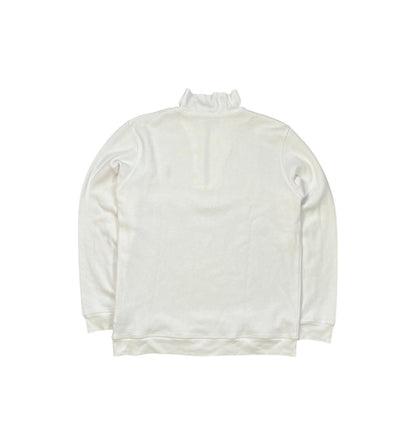 Ralph Lauren Quarter ZIP weiß - Iconik-Zipper-Iconik