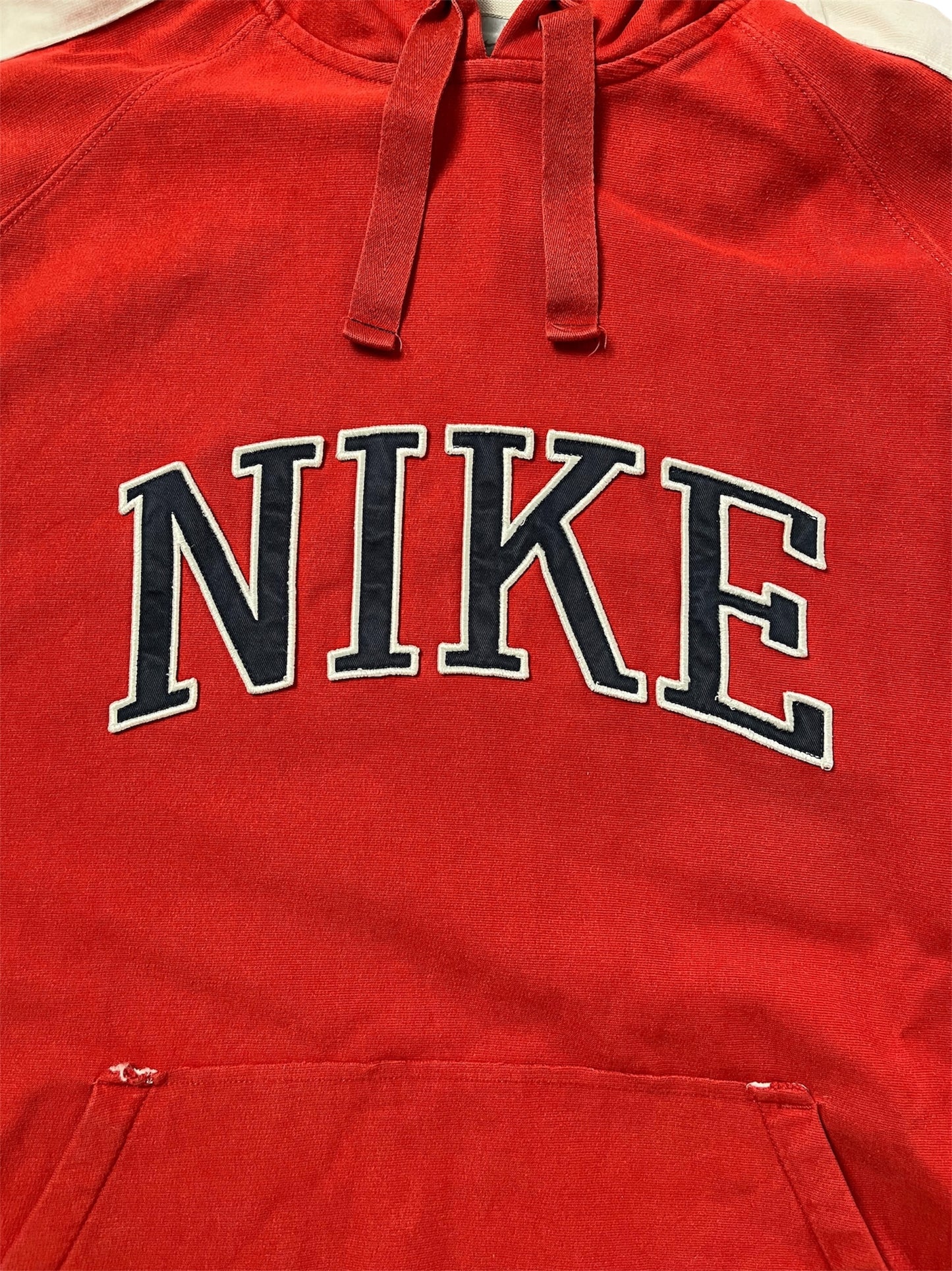 Nike Vintage Hoodie Rot/weiß - Iconik--Iconik