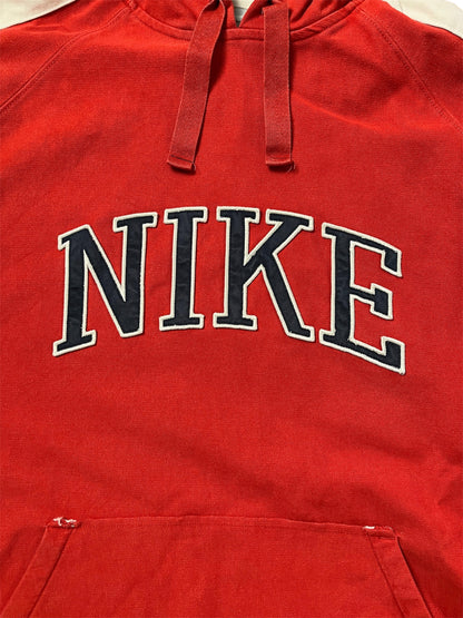 Nike Vintage Hoodie Rot/weiß - Iconik--Iconik