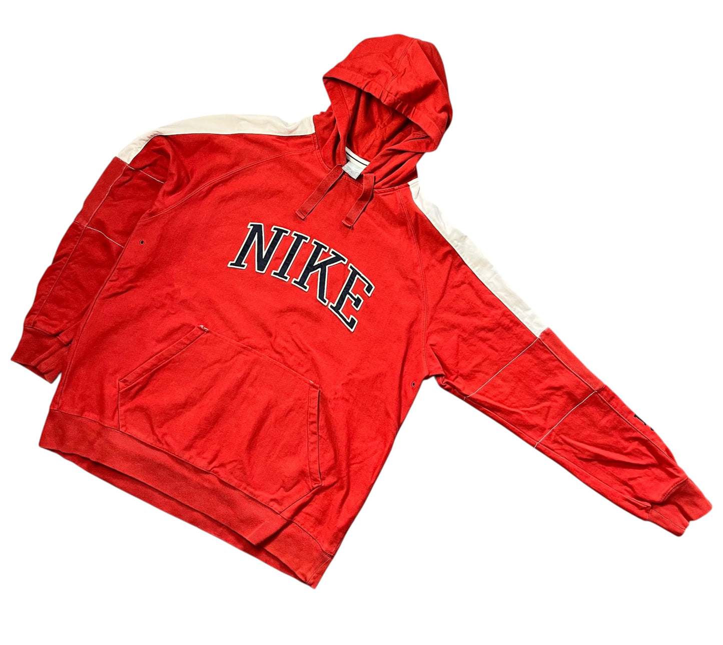 Nike Vintage Hoodie Rot/weiß - Iconik--Iconik