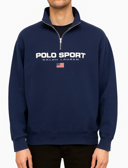 Ralph Lauren Quarter-Zip "Polo Sport" - Iconik-Zipper-Iconik