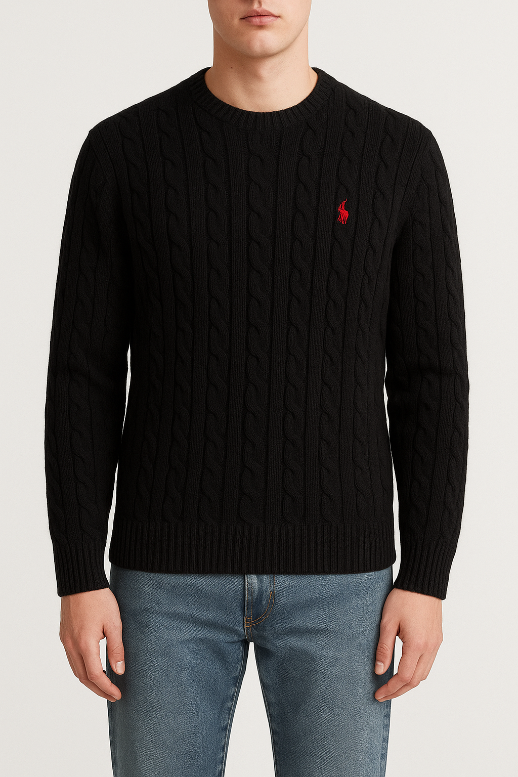 Ralph Lauren Knitwear Zopfmuster - Iconik-Pullover-Iconik