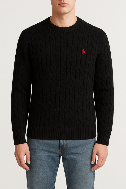 Ralph Lauren Knitwear Zopfmuster - Iconik-Pullover-Iconik