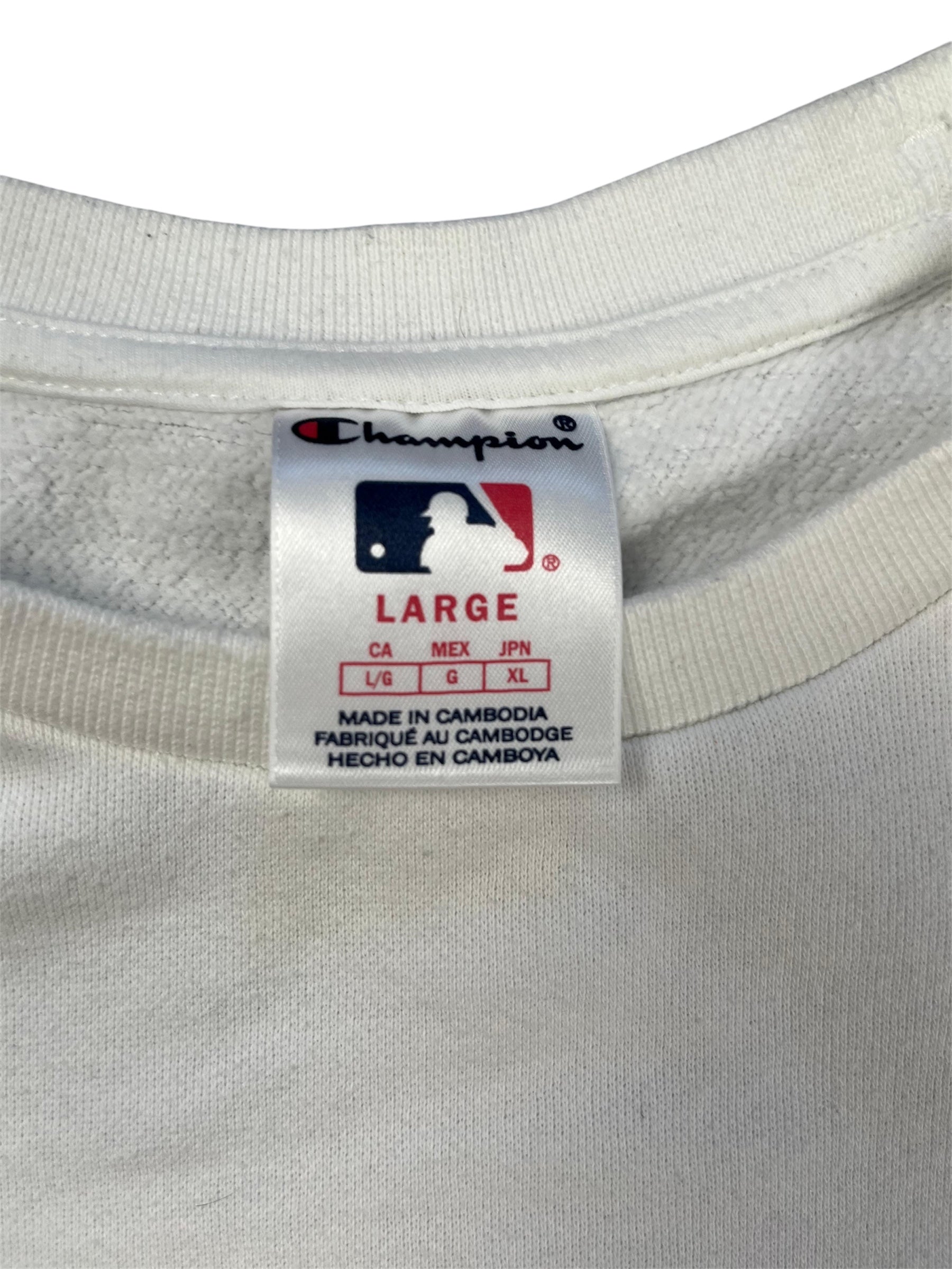 Champion Sweatshirt MLB NY Yankees weiß - Iconik-Pullover-Iconik