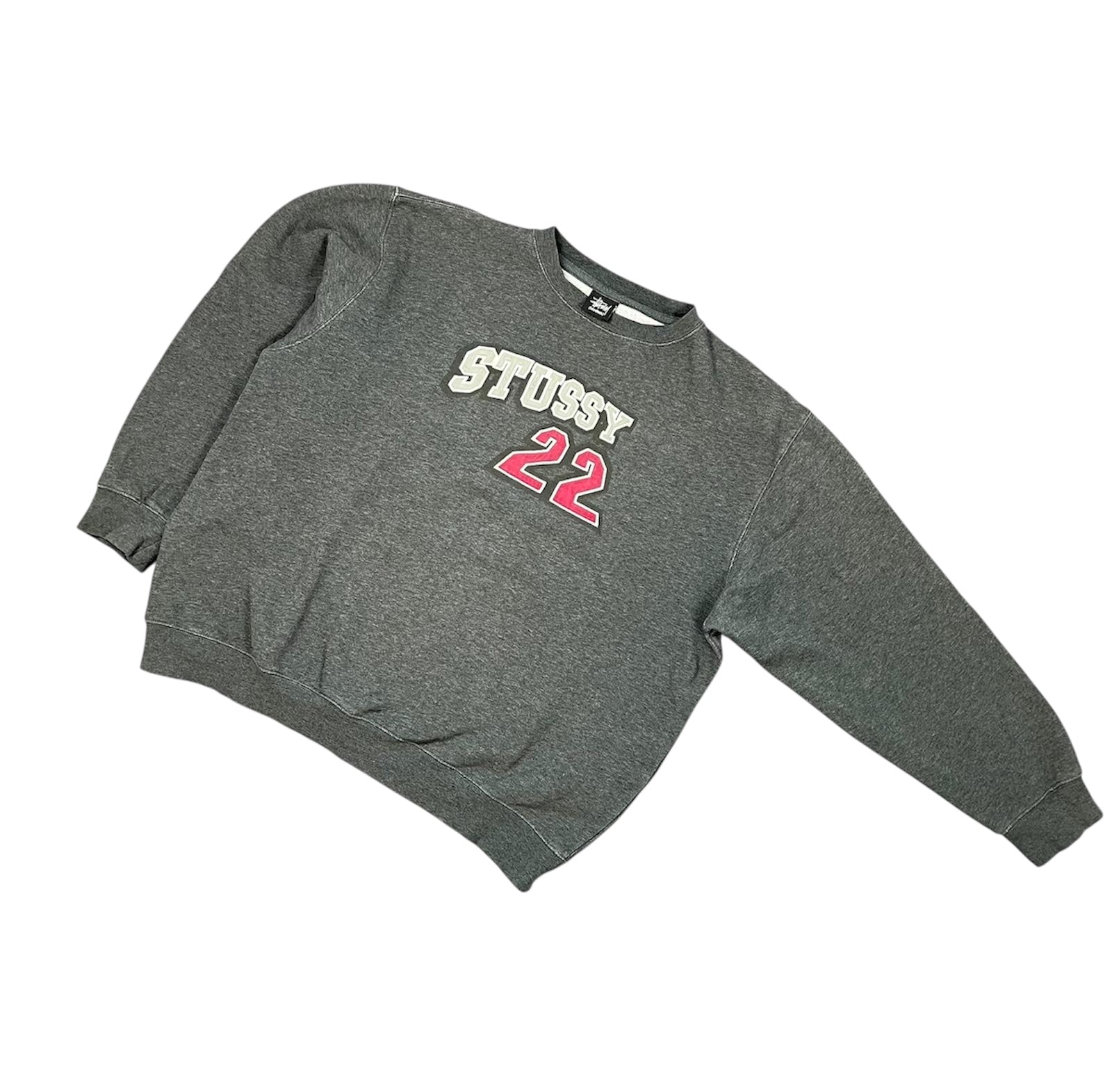 Stüssy Sweater Dunkelgrau  -  "22" - Iconik-Pullover-Iconik