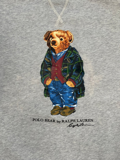 Ralph Lauren Sweatshirt mit Bär Print  Bear Iconik