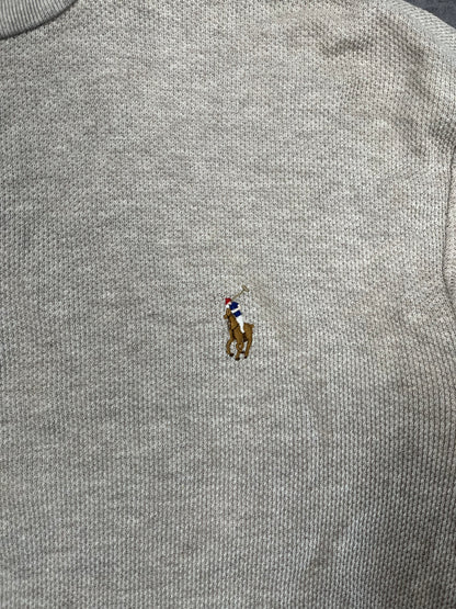 Ralph Lauren Quarter ZIP weiß - Iconik-Zipper-Iconik