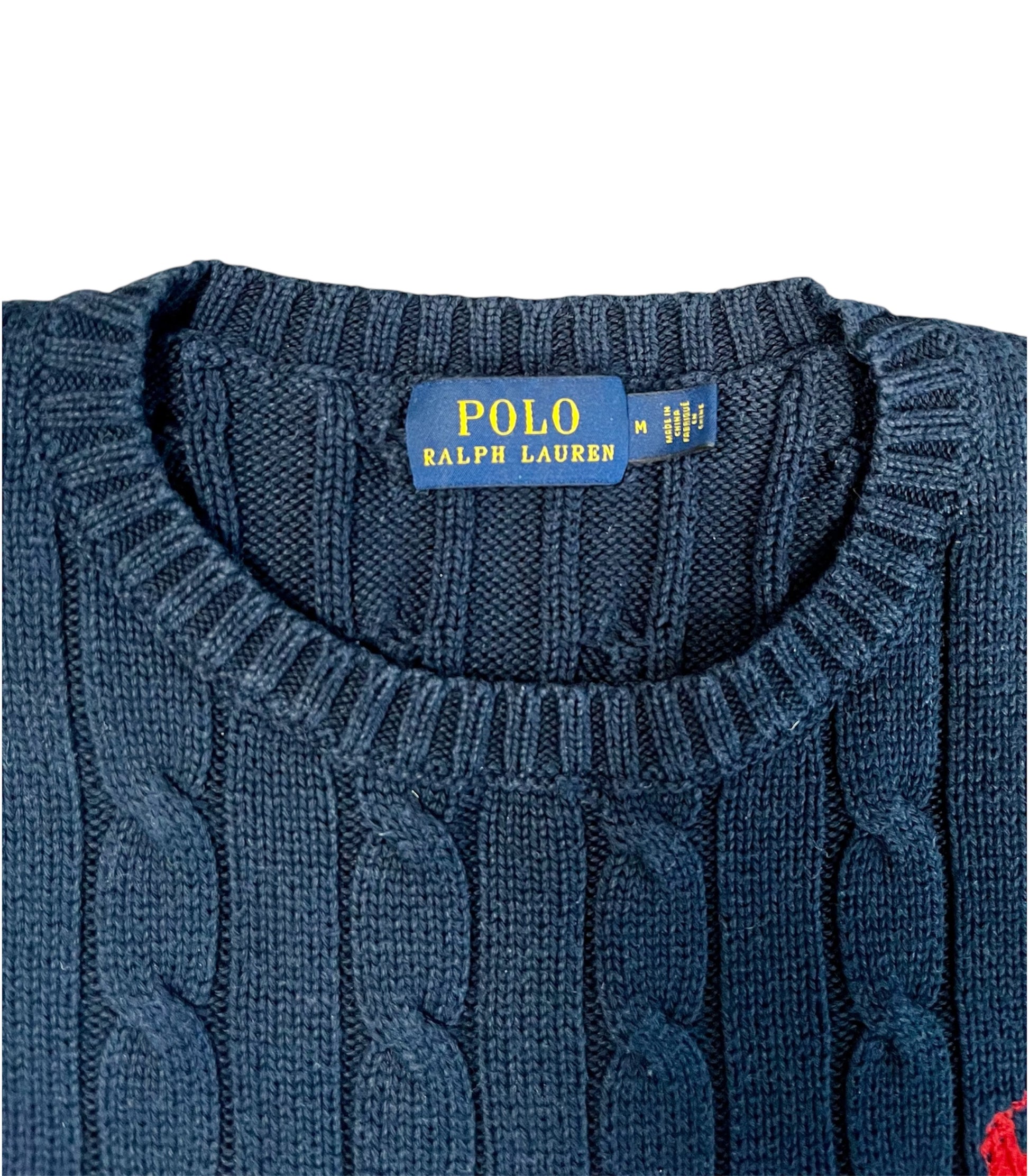 Ralph Lauren Knitwear Zopfmuster Iconik-Shop