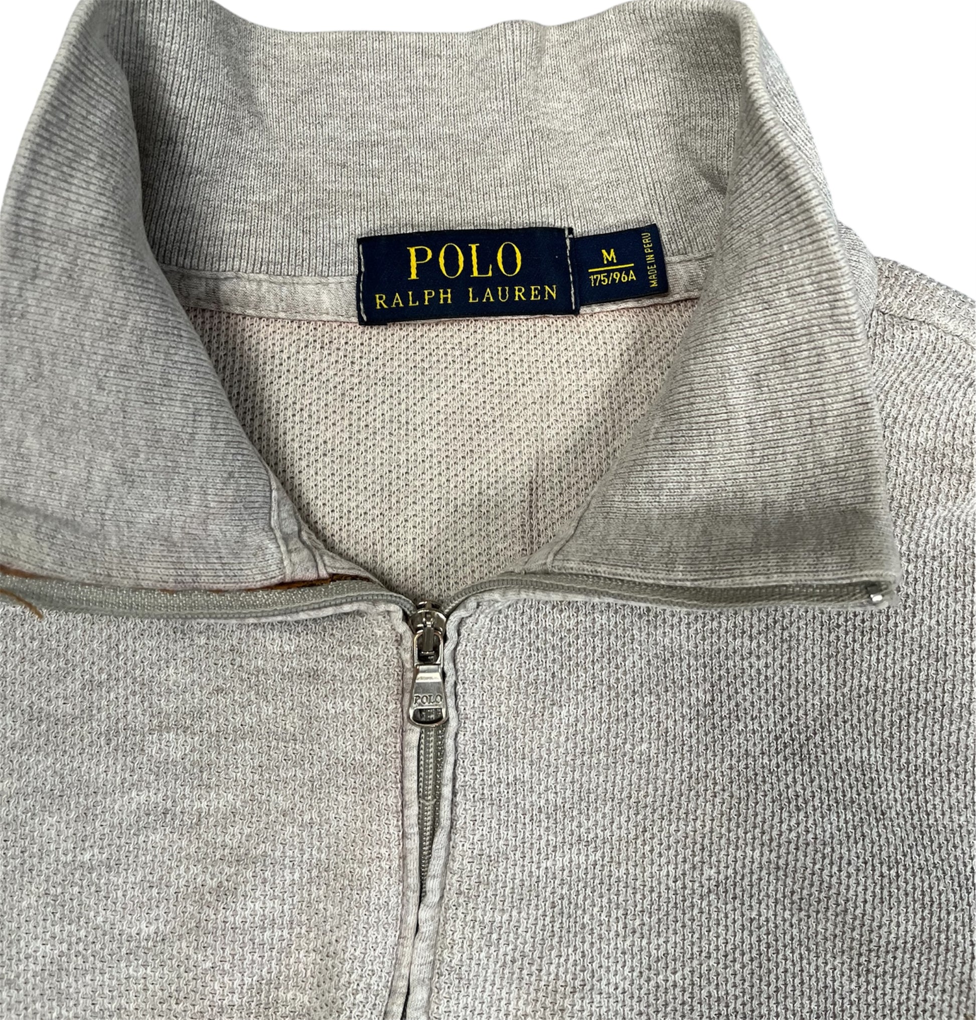 Ralph Lauren Quarter ZIP weiß - Iconik-Zipper-Iconik