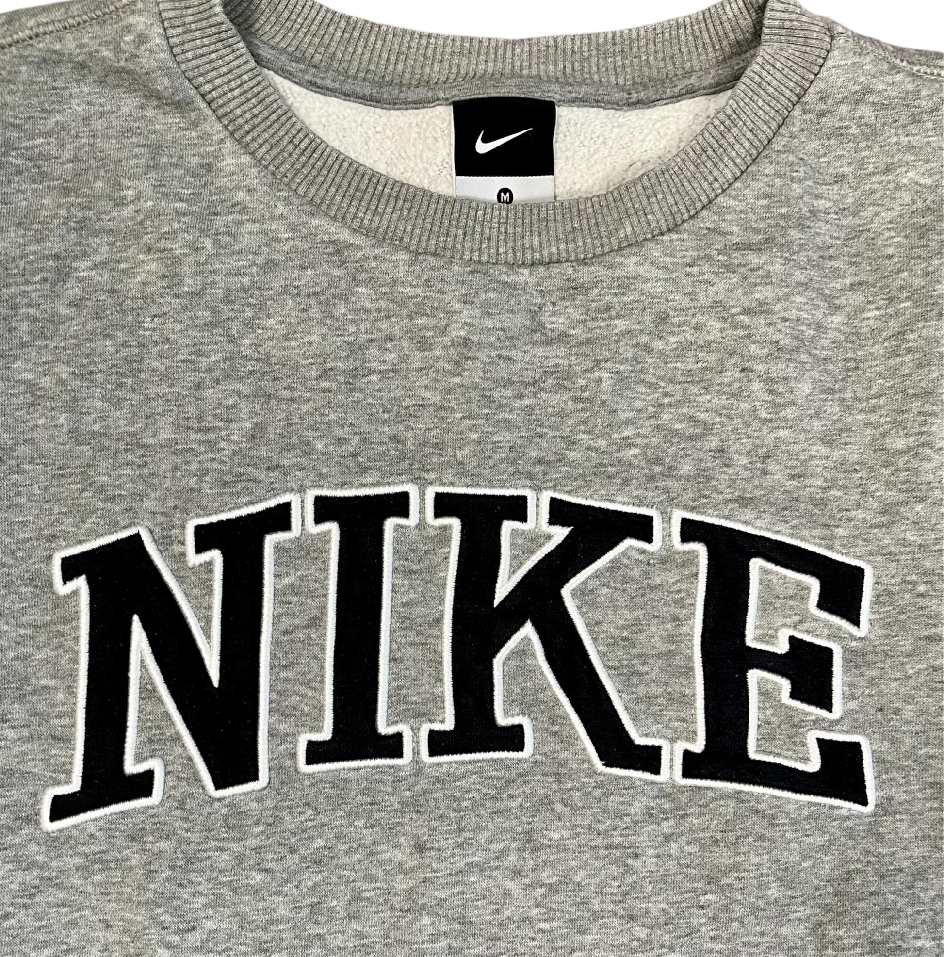 Nike Vintage Sweatshirt Spellout  grau Iconik