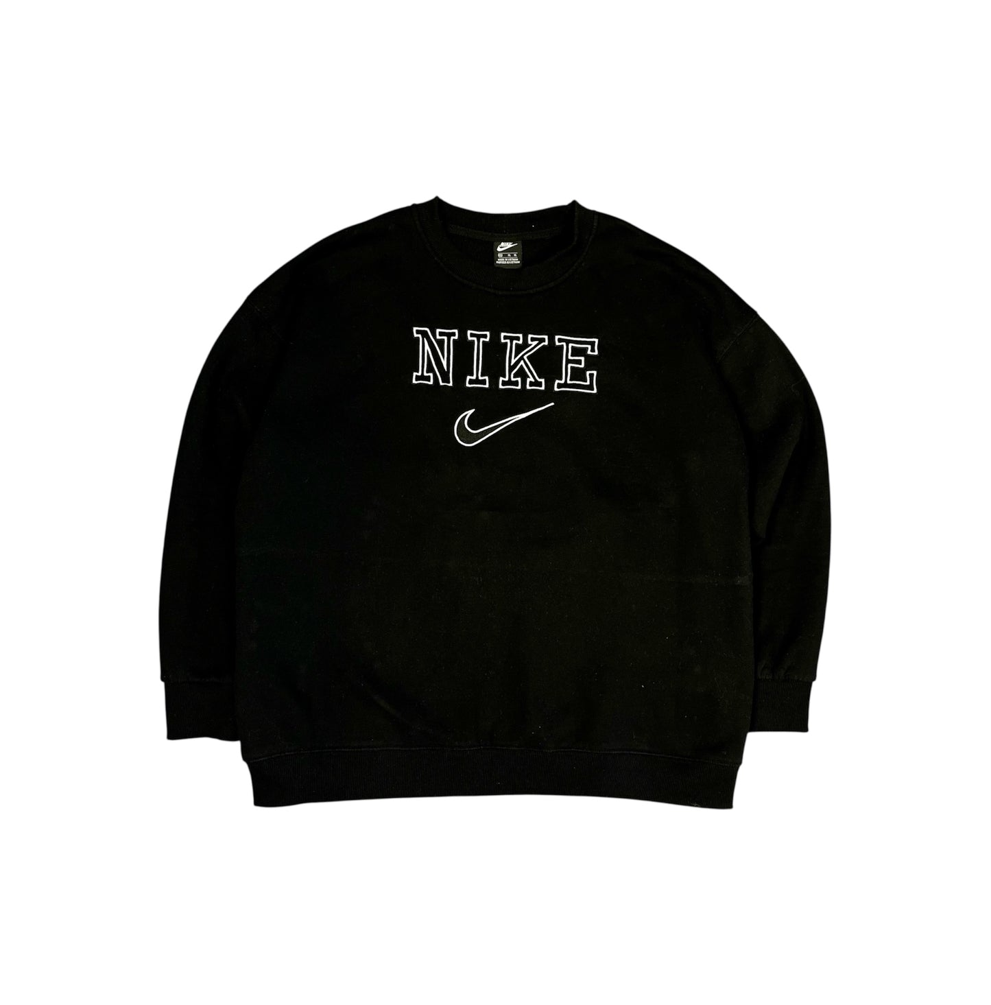 Nike Vintage Sweatshirt Crewneck schwarz Iconik