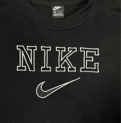 Nike Vintage Sweatshirt Crewneck schwarz Iconik