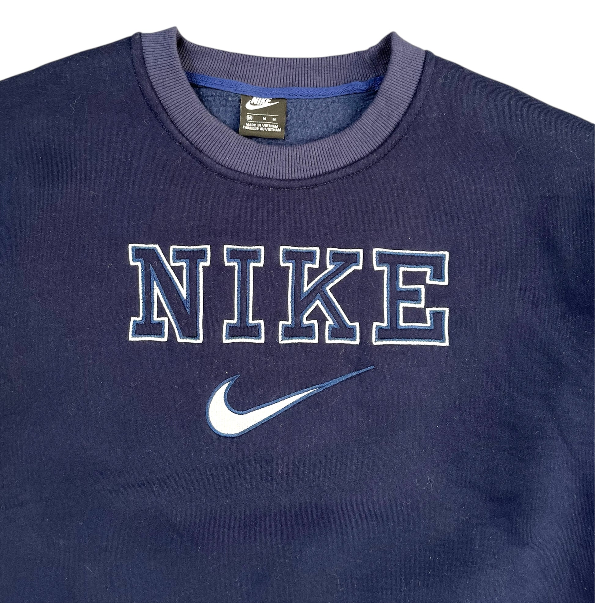 Nike Vintage Sweatshirt Crewneck dunkelblau Iconik