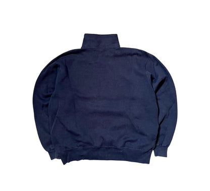 Ralph Lauren Quarter-Zip Polo-Sport dunkelblau Iconik