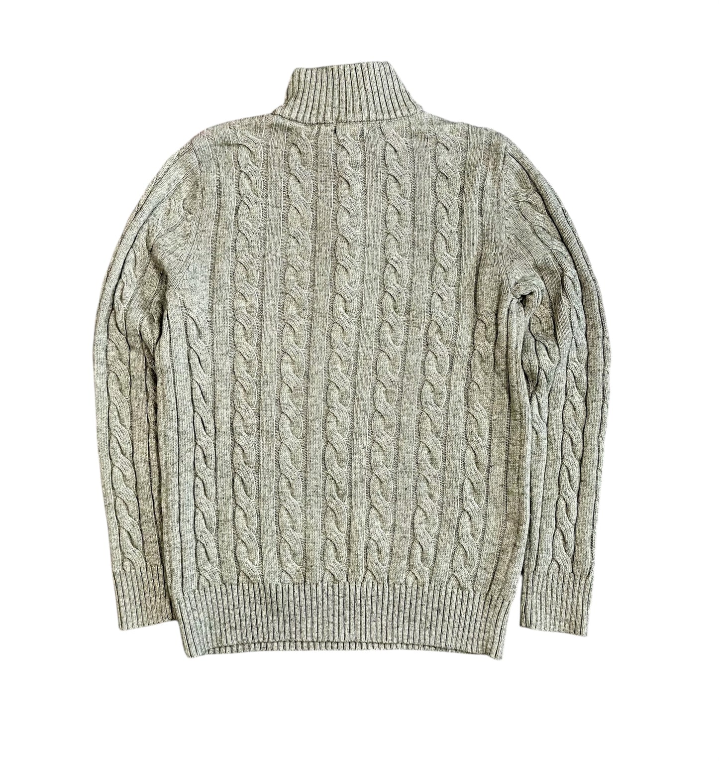 Ralph Lauren Zopfmuster Quarter-Zip - Iconik-Zipper-Iconik