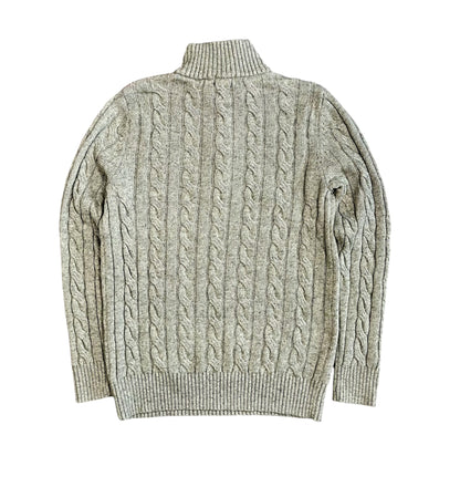 Ralph Lauren Zopfmuster Quarter-Zip - Iconik-Zipper-Iconik