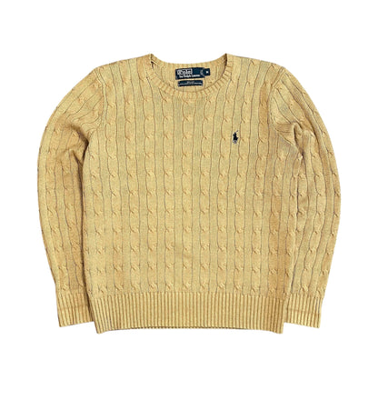 Ralph Lauren Zopfmuster Sweatshirt - Iconik-Zipper-Iconik