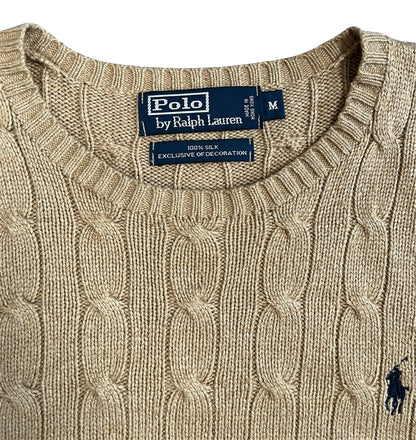 Ralph Lauren Zopfmuster Sweatshirt - Iconik-Zipper-Iconik