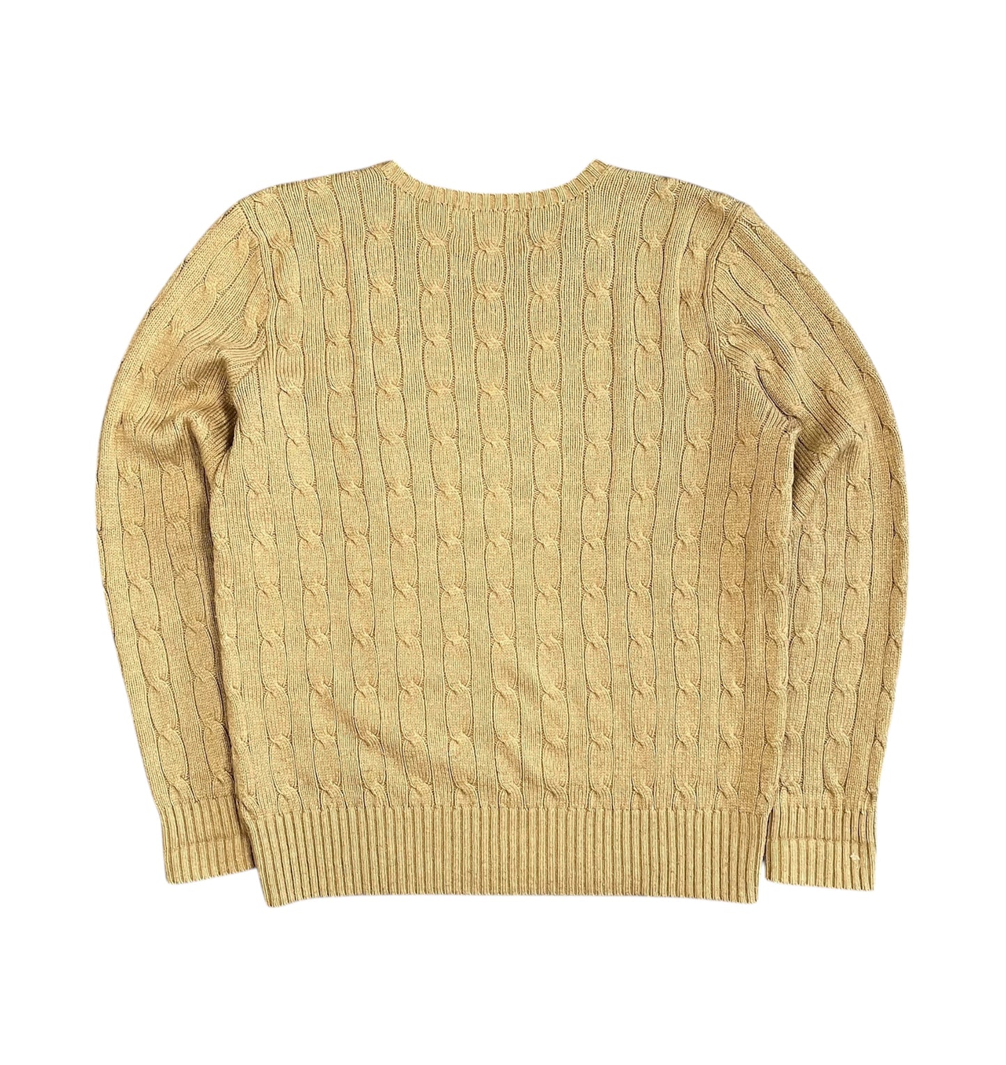 Ralph Lauren Zopfmuster Sweatshirt - Iconik-Zipper-Iconik