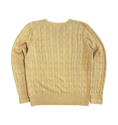 Ralph Lauren Zopfmuster Sweatshirt - Iconik-Zipper-Iconik