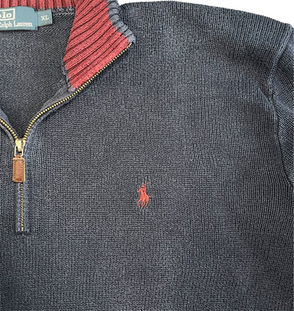 Ralph Lauren  Vintage Quarter-Zip - Iconik-Zipper-Iconik