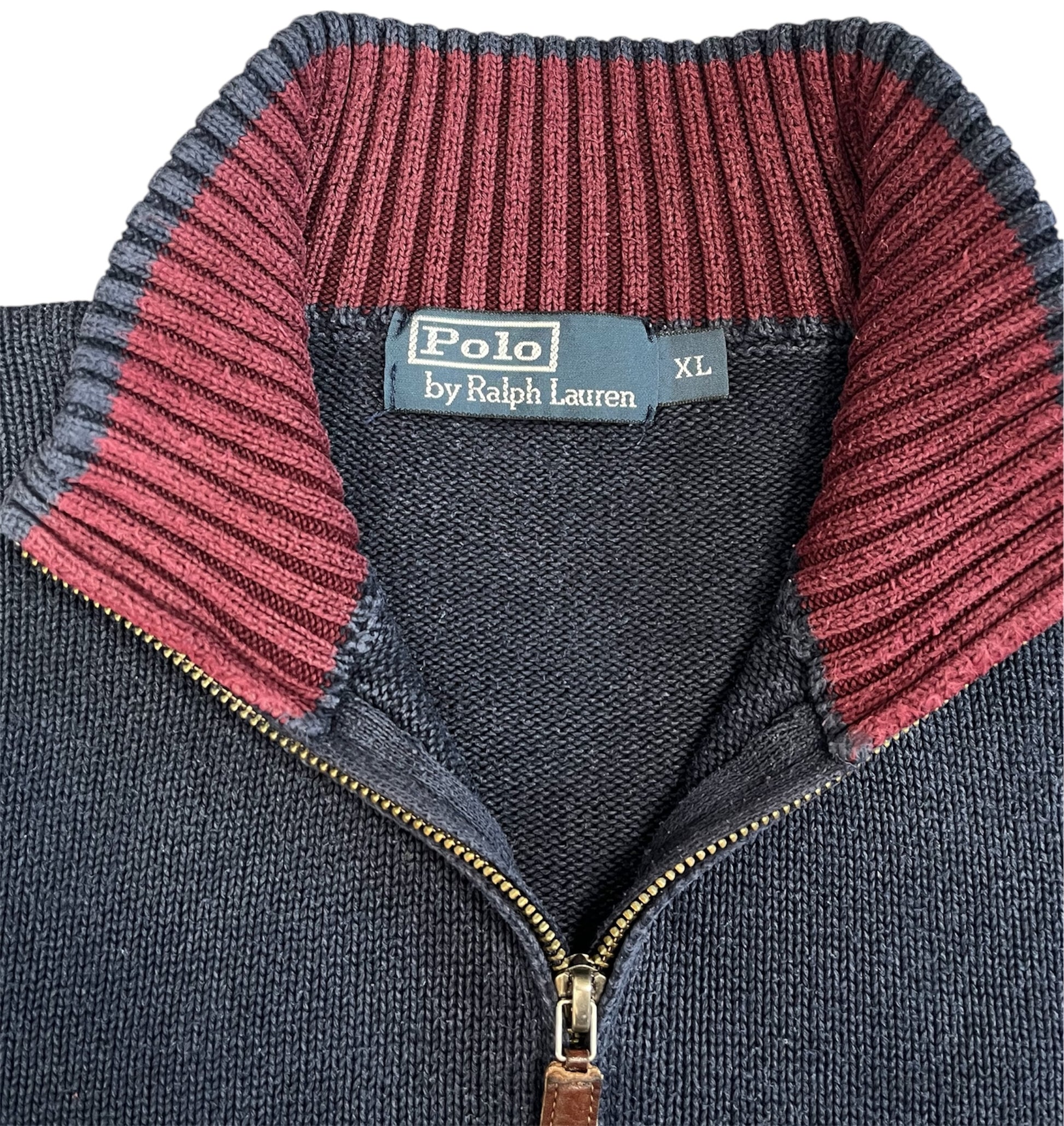 Ralph Lauren  Vintage Quarter-Zip - Iconik-Zipper-Iconik